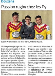 Passion rugby chez les Py - 09-02-2022