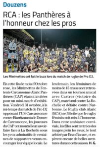 31-10-2025 - Panthères chez les pros