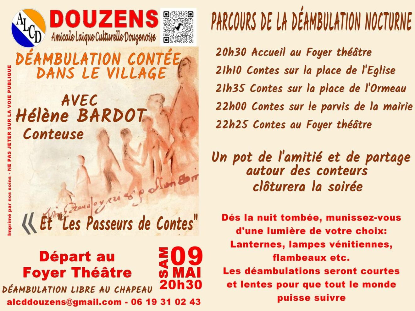 Contee ALCD : DEAMBULATION CONTEE LE 09 MAI 2026 | Mairie de Douzens