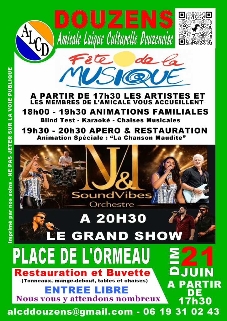 Fête de la musique 2026